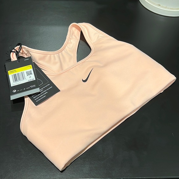 Nike Other - NWT peach pink nike sports bra - small